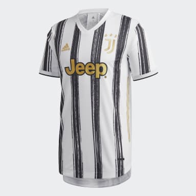 Juventus 20/21 Home Authentic Jersey Bialy