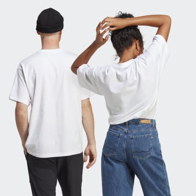 Graphic T-skjorte Hvit
