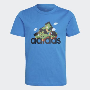 T-shirt adidas x LEGO® Graphic Blu Bambini Sportswear