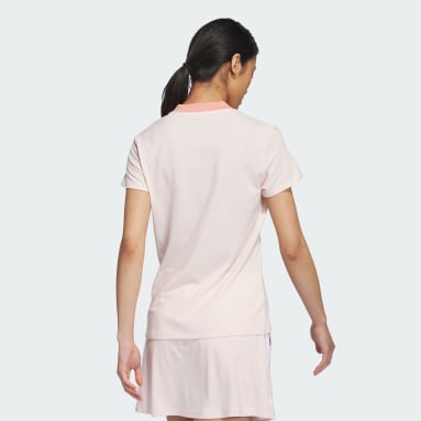 Women Golf Pink Made With Nature Golf Top