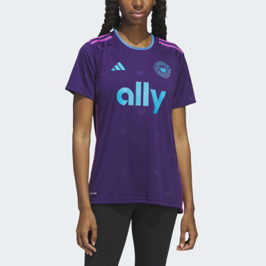 Adidas Charlotte FC Away Jersey 2023 Purple / L