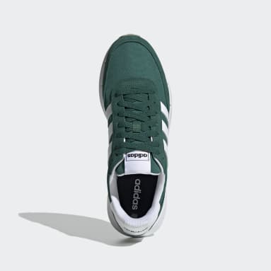 adidas green mens trainers