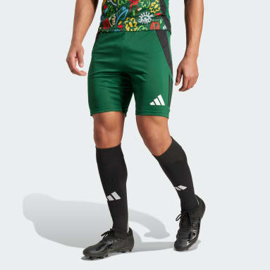 Short de futbol adidas verde hot sale