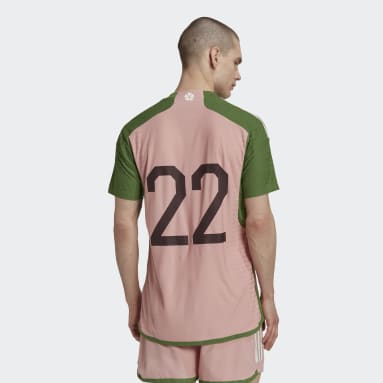 Camisola Oficial Special Pack 22 do Japão Rosa Homem Futebol
