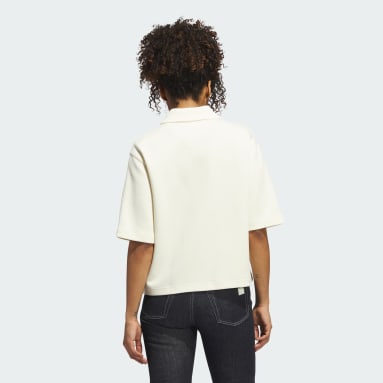 Polo Shooter Blanco Mujer Originals