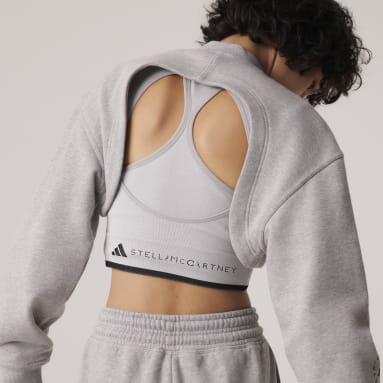 Buzo Corto TrueCasuals adidas by Stella McCartney Sportswear Gris Mujer adidas by Stella McCartney