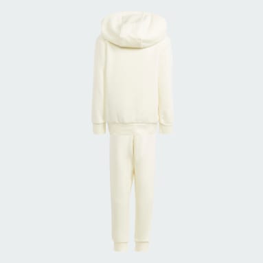 Conjunto sudadera con capucha y pantalón Adicolor Beige Niño Originals