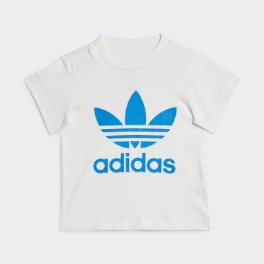 Kids Originals Blue Trefoil Shorts Tee Set
