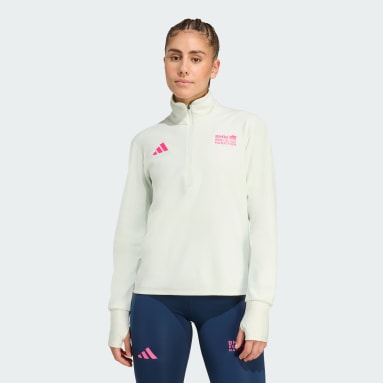 BMW Berlin-Marathon 2025 Half-Zip Longsleeve T-skjorte