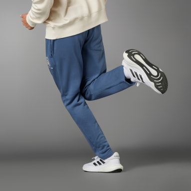 adidas Originals Adilenium Oversize Track Pants in Blue