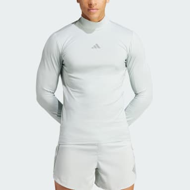 Mænd Løb Grå Ultimate Long Sleeve T-shirt