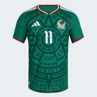 Mexico 26 Home Authentic Jersey