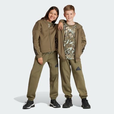 Pantaloni Future Icons Logo Verde Bambini Sportswear