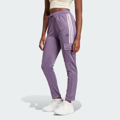 adidas Pantalon Tiro Cargo Violet Femmes Sportswear