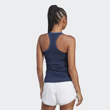 BVD sin Mangas Club para Tenis Azul Mujer Tenis