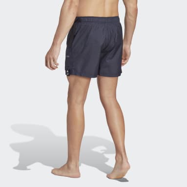 Mænd Sportswear Blå Parley Buckle Cargo kønsneutrale badeshorts