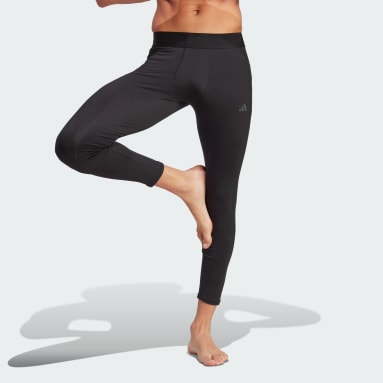 adidas Yoga Studio Five-Inch Short Training Leggings - Black