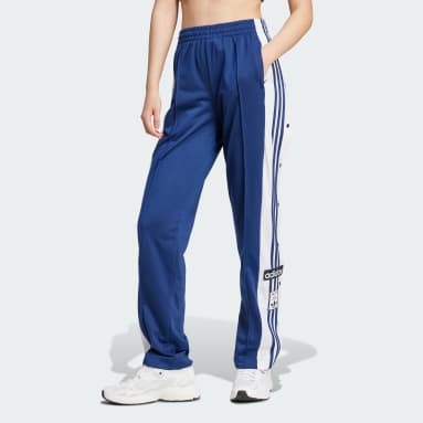 Blauwe damesbroek adidas NL