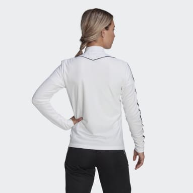 Women's Soccer White Tiro 23 League Training Jacket