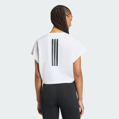 Tank Power Entrenamiento Por Encima De La Cintura Corte Cuadrado 3-Stripes