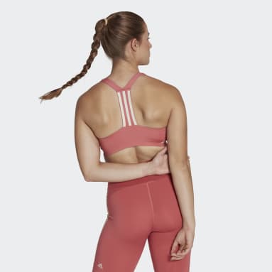 Dam Gym & Träning Röd Powerimpact Training Medium-Support Bra
