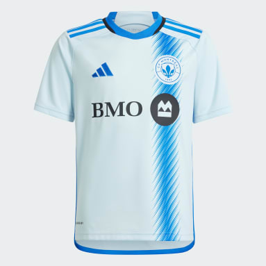 Youth 8-16 Years Soccer Blue CF Montreal 24/25 Away Jersey Kids