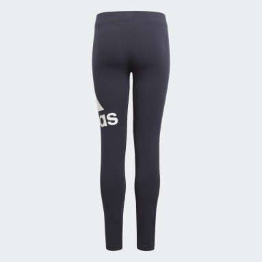 Girls Gym & Training Blue adidas Essentials Tights