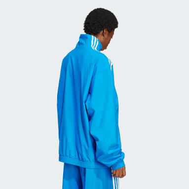 Bluza dresowa Adilenium Oversized Niebieski