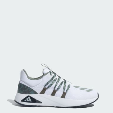 Men Running White RUNIN TECH SHOES