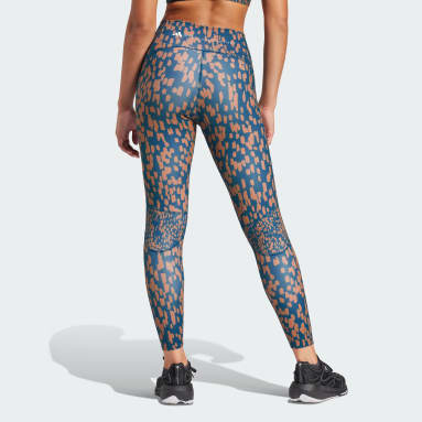 Legíny adidas by Stella McCartney TruePurpose Optime Training Printed 7/8