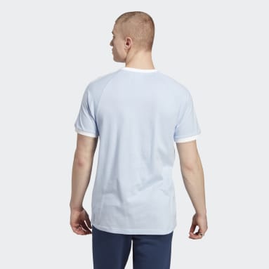 T-shirt à col rond et trèfle pour homme adidas Originals - Blanc