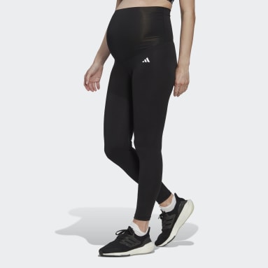 Ženy Tréning A Fitnes čierna Legíny Training Essentials 7/8 (tehotenské)