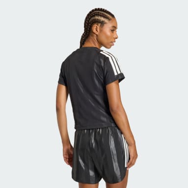 Hyperglam 3-Stripes Emboss Tişört