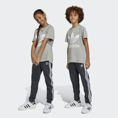 Pantalon 3-Stripes gris Adolescents 8-16 Years Originals