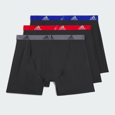 Men's Training Black Performance Boxers Three-Pack (Big and Tall)