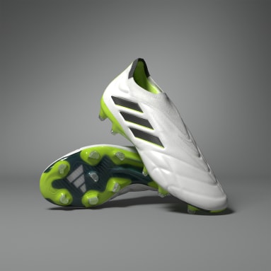 Soccer White Copa Pure II+ Firm Ground Cleats