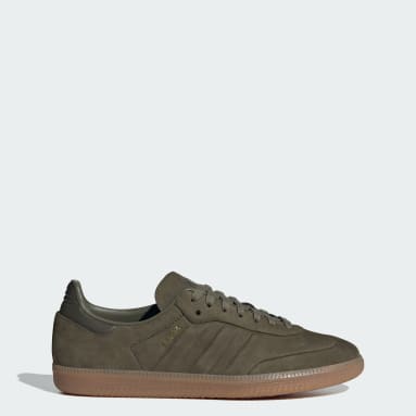 Tenis Samba Premium Verde Hombre Originals