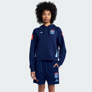 State of Origin Blues Training Hoodie Womens