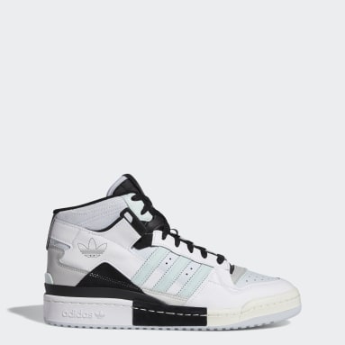 Tenis Forum Exhibit Mid Blanco Hombre Originals