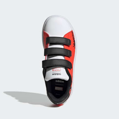 Kinder Sportswear adidas x Marvel Spider-Man Advantage Schuh Rot