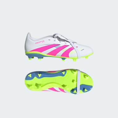 รองเท้าฟุตบอล Predator League Fold-Over Tongue Firm Ground สำหรับเด็ก