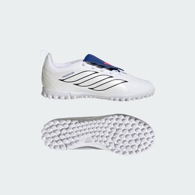 Guayos PREDATOR CLUB con lengüeta plegable y cordones elásticos para pasto sintético para niños