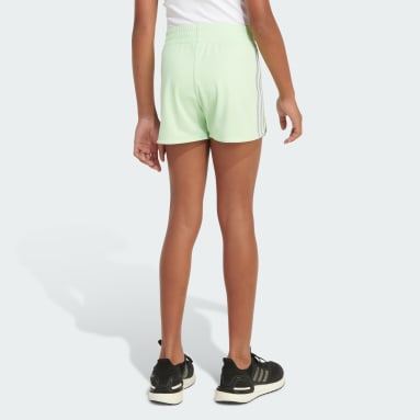Youth Training Green S24 3S MESH PACER SHORT