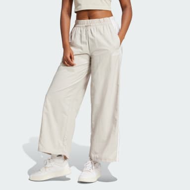 Pants Essentials 3 Franjas Lifestyle Parachute Tejido