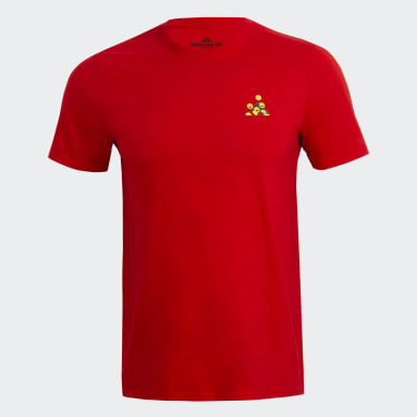 Camiseta Estampada Optimoticons Rojo Hombre Training