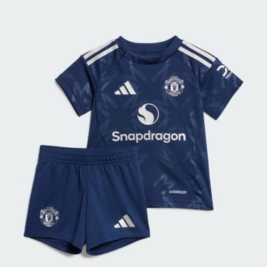 Manchester United 24/25 Mini-Auswärtsausrüstung