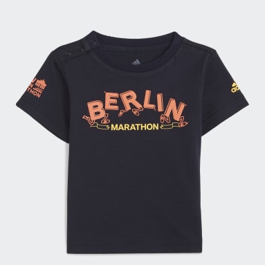Camiseta Berlin Marathon Future Kids Azul Niño Running