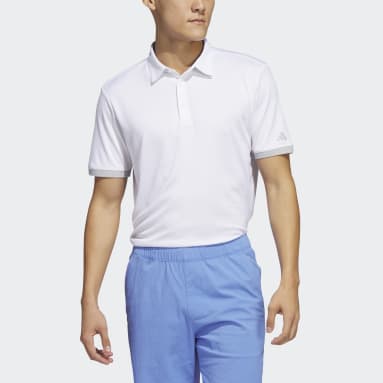 Men Golf White HEAT.RDY Polo Shirt