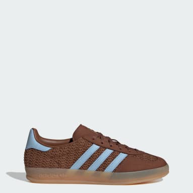 国内配送 adidas GAZELLE INDOOR LUX D.BROWN/D.BROWN/W.BEIGE adidas Gazelle Indoor Shoes - Brown | Free Shipping with