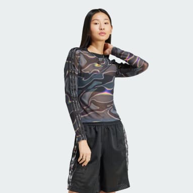 เสื้อยืดตัวสั้น Pride Shiny